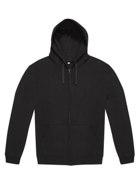 B&C ID.334 Black Zip Hoodie